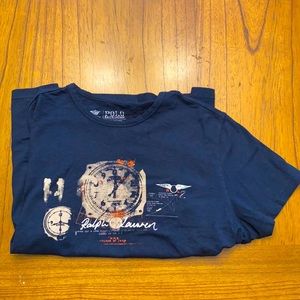 Polo by Ralph Lauren Navy T-Shirt. Size XL.